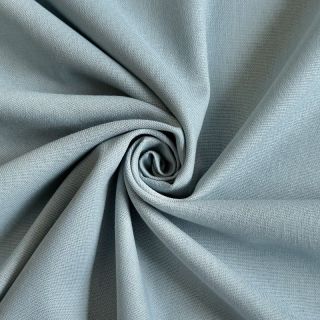 Pamutvászon lenvászonnal PREMIUM ocean blue
