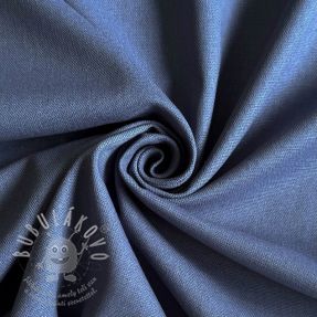 Pamutvászon lenvászonnal PREMIUM steel blue