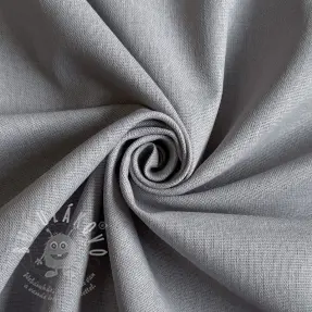 Pamutvászon lenvászonnal PREMIUM light grey