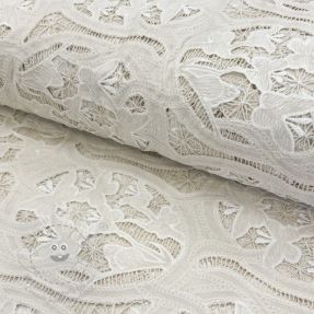 Pamutvászon EMBROIDERY Blanchette design A