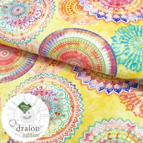 Dekorációs anyag Teflonos MANDALA WATERCOLOUR YELLOW