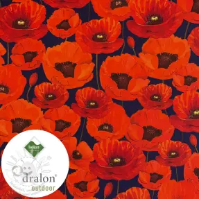 Dekorációs anyag Teflonos POPPY GARDEN