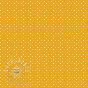 Pamutvászon Petit dots yellow