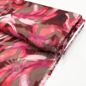 Viszkóz Aster design D digital print