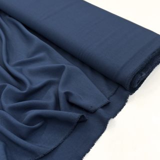 Pamutvászon LYOCELL Victoria dark blue