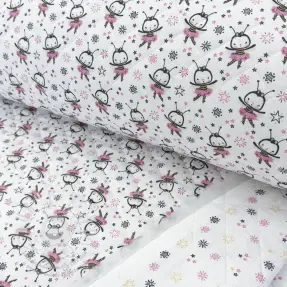 Pamutvászon QUILTING Elisabetta rose