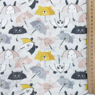 Pamutvászon QUILTING Parapluie perle
