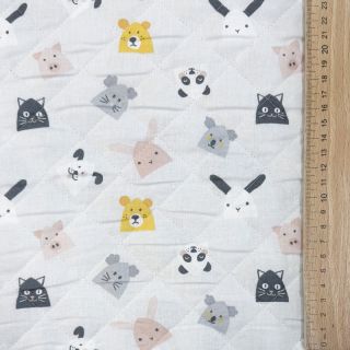 Pamutvászon QUILTING Parapluie perle