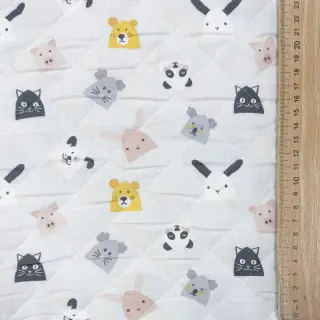 Pamutvászon QUILTING Parapluie perle