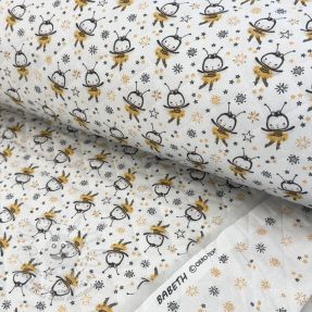 Pamutvászon QUILTING Elisabetta jaune