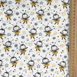 Pamutvászon QUILTING Elisabetta jaune