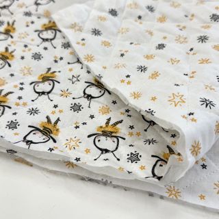Pamutvászon QUILTING Elisabetta jaune