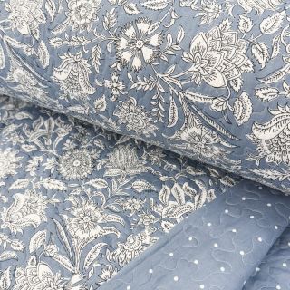 Steppelt anyag QUILTING Julianne bleu