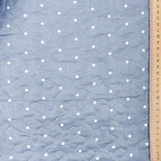 Steppelt anyag QUILTING Julianne bleu