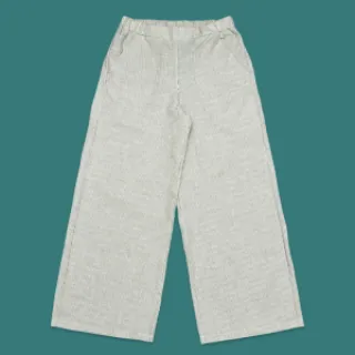 Lenvászon pamuttal Lira medium stripe beige