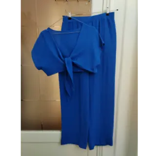 Dupla géz/muszlin cobalt