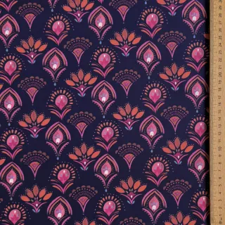 Pamutvászon Motif navy digital print
