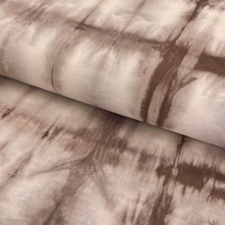 Pamutvászon HAND TIE DYE mauve