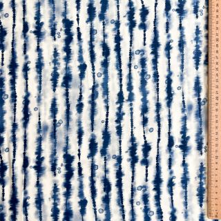 Viszkóz RAYON POPLIN Tie dye design D digital print