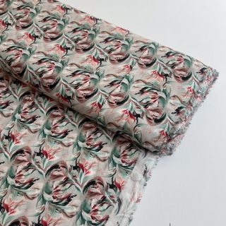 Viszkóz RAYON POPLIN Diverse graphics design E digital print