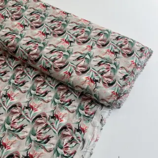 Viszkóz RAYON POPLIN Diverse graphics design E digital print