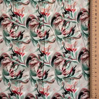 Viszkóz RAYON POPLIN Diverse graphics design E digital print