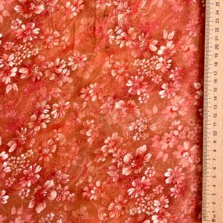 Viszkóz RAYON POPLIN Mini flowers design E digital print
