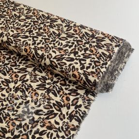 Viszkóz RAYON POPLIN Jungle design A digital print