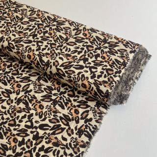 Viszkóz RAYON POPLIN Jungle design A digital print