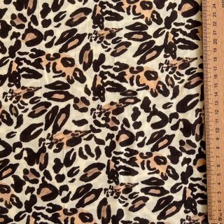 Viszkóz RAYON POPLIN Jungle design A digital print
