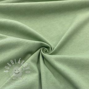 Jersey pamut basil