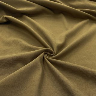 Jersey pamut golden brown