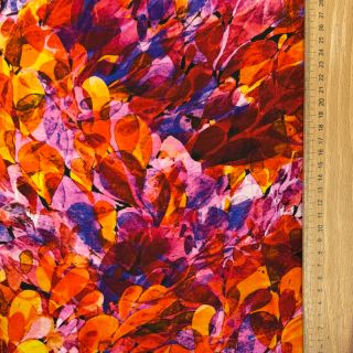 Jersey VISCOSE LYCRA HEAVY Watercolor Abstract design B digital print