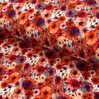 Jersey VISCOSE LYCRA HEAVY Cloe design A digital print