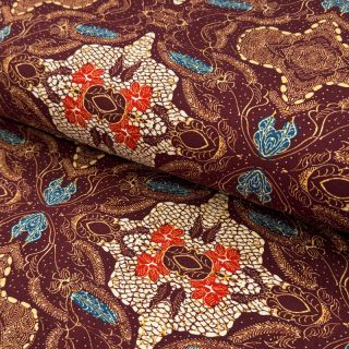 Jersey VISCOSE LYCRA HEAVY Batik design A digital print