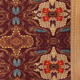 Jersey VISCOSE LYCRA HEAVY Batik design A digital print