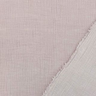 Dupla géz/muszlin MELANGE baby pink