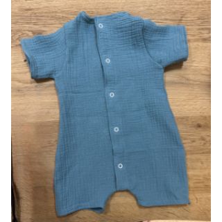 Dupla géz/muszlin blue shadow ORGANIC
