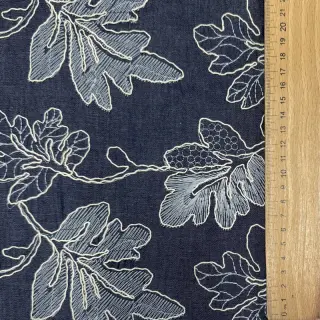 Pamutvászon JEANS EMBROIDERY Lisa design B