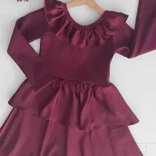 Szatén SOIVÉ bordeaux