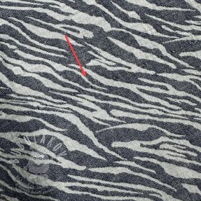 Dupla géz/muszlin Animal pattern navy II.osztály