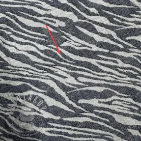 Dupla géz/muszlin Animal pattern navy II.osztály