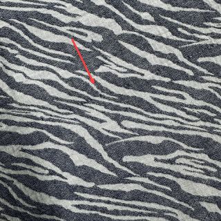 Dupla géz/muszlin Animal pattern navy II.osztály