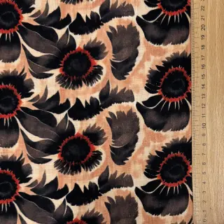 Viszkóz lenvászonnal Sunlower design B digital print