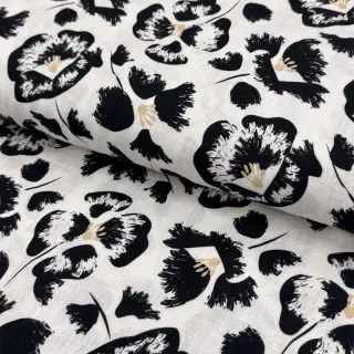 Viszkóz lenvászonnal Cayena design A digital print