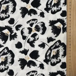 Viszkóz lenvászonnal Cayena design A digital print