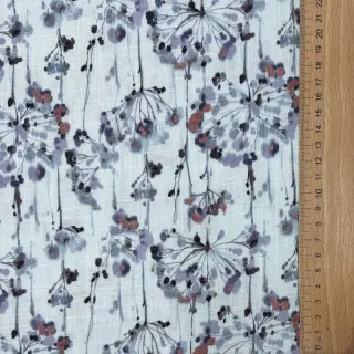 Viszkóz lenvászonnal Agapanthus design B digital print