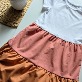 Jersey pamut caramel