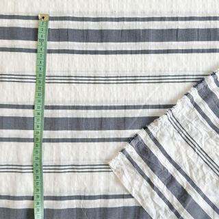 Pamutvászon YARN DYED Structure navy