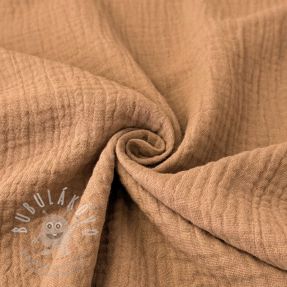 Dupla géz/muszlin 160 cm dune